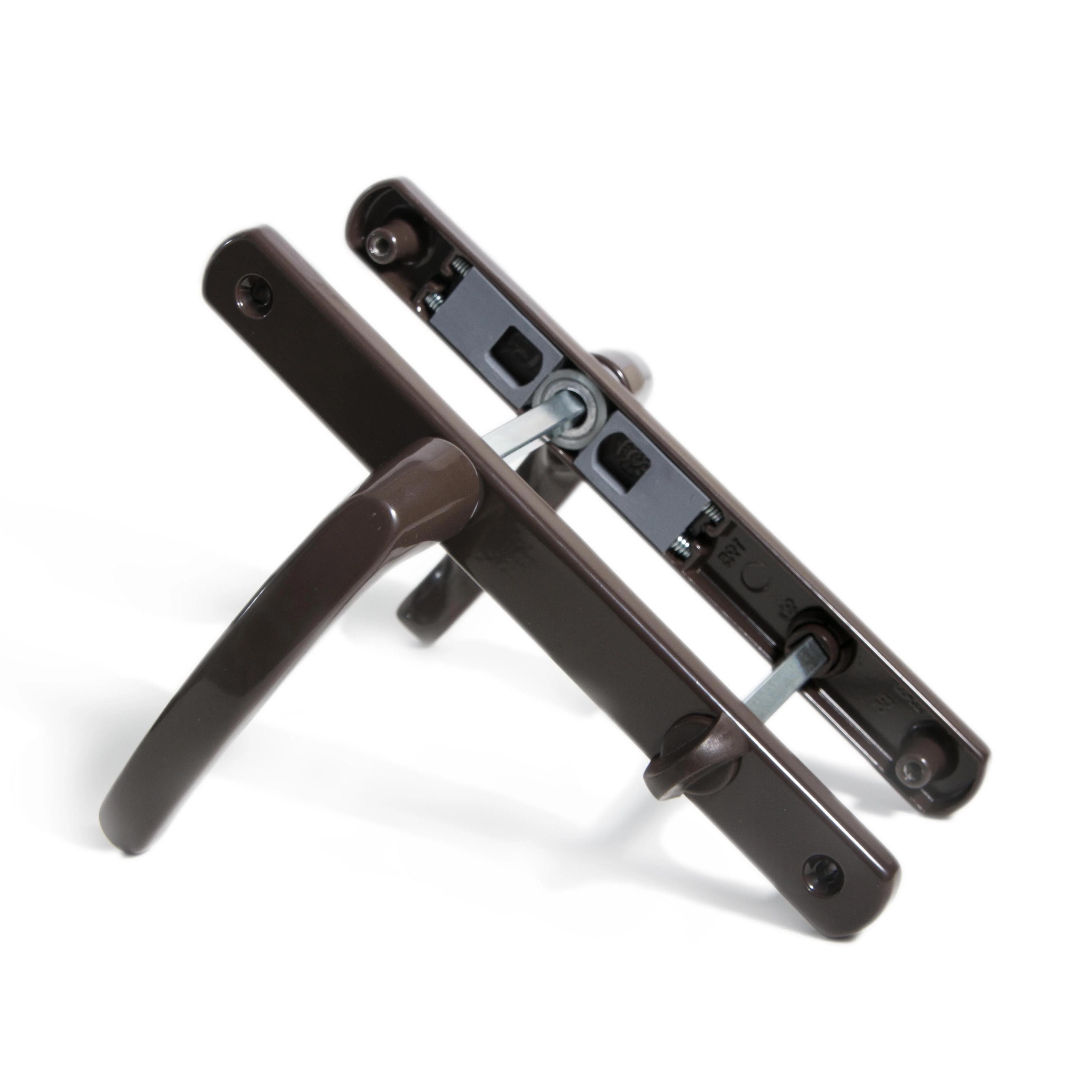 Ручка дверная нажимная сантехническая Bahar 90/25 Коричневый (25/90/195k)