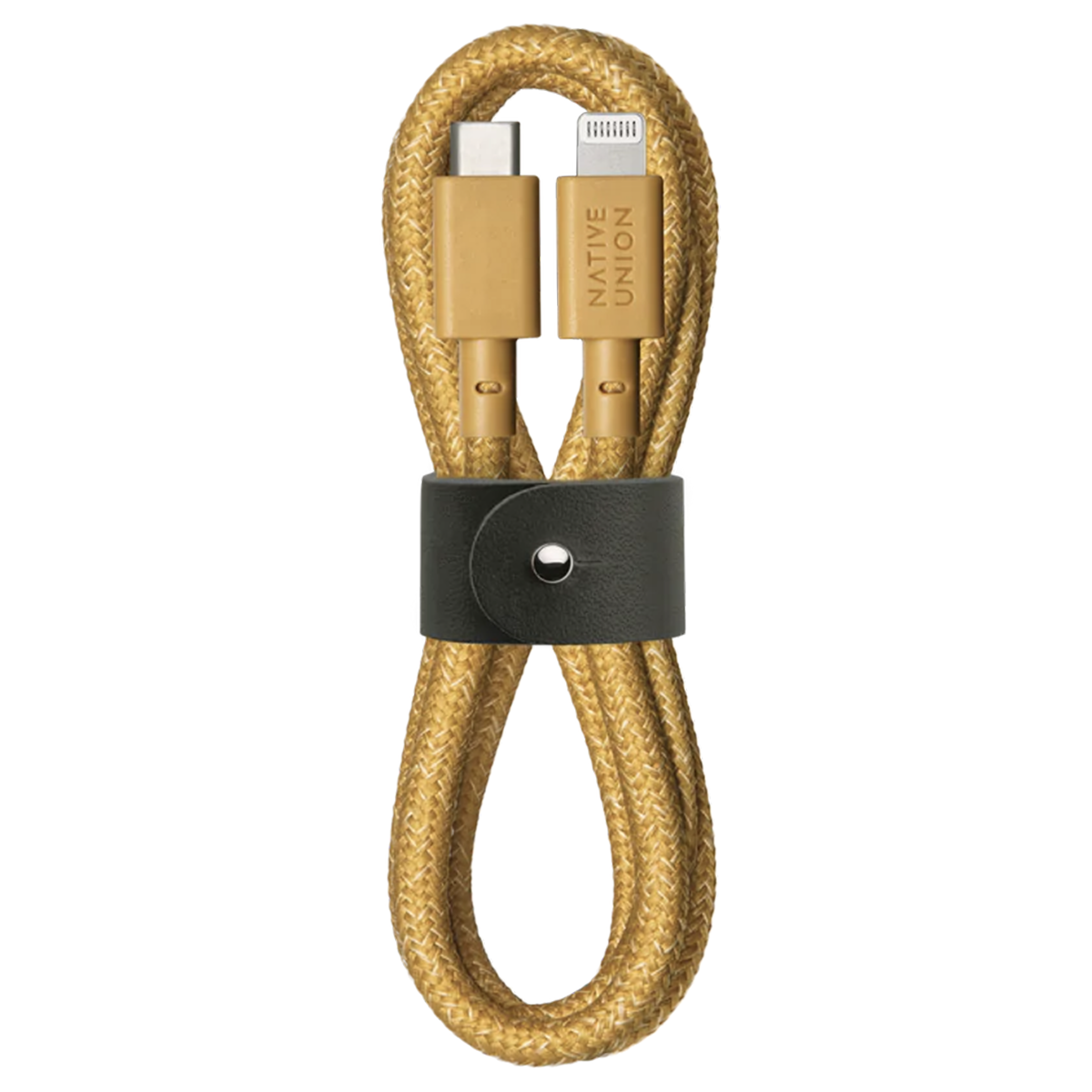 Кабель Native Union Belt Cable USB-C to USB-C Kraft 1,2 м (BELT-C-KFT-2-NP)