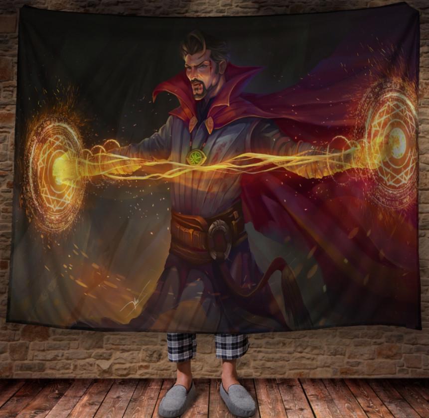 Плед с 3D принтом Доктор Стрендж 150х200 см (epi_1021) Плед с 3D принтом Доктор Стрендж 150х200 см (epi_1021)