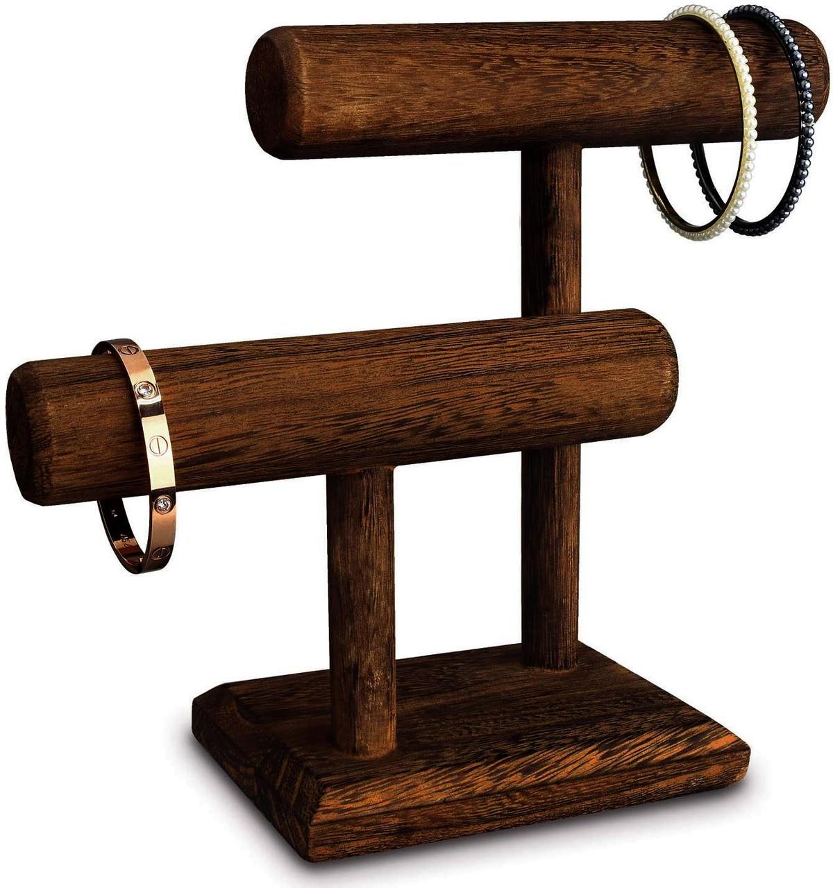 Органайзер для браслетів та годинників з дерева Кавері Мокко (ПБЧ-000510) Органайзер для браслетів та годинників з дерева Кавері Мокко (ПБЧ-000510)