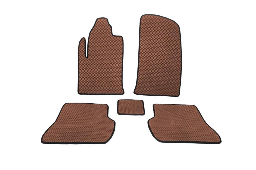 Коврики EVA для Ford Fiesta 2002-2008 гг Коричневый (118197)