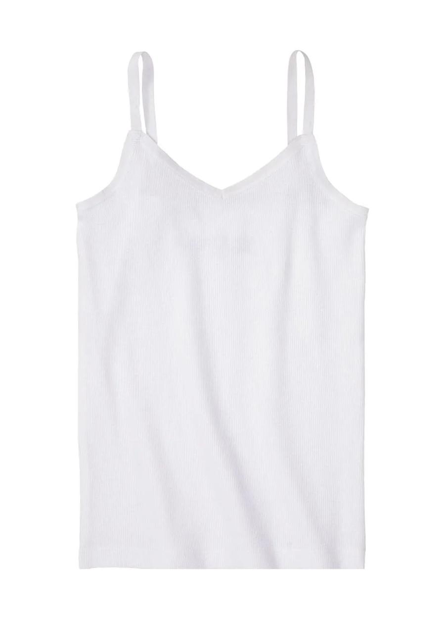 Майка хлопковая для девочки Pepperts 379656 134-140 см 8-10 лет Белый (74746)