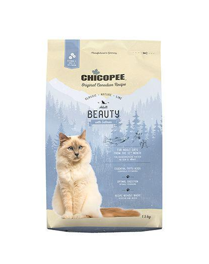Корм сухий Chicopee CNL Cat Beauty Salmon 1,5 кг