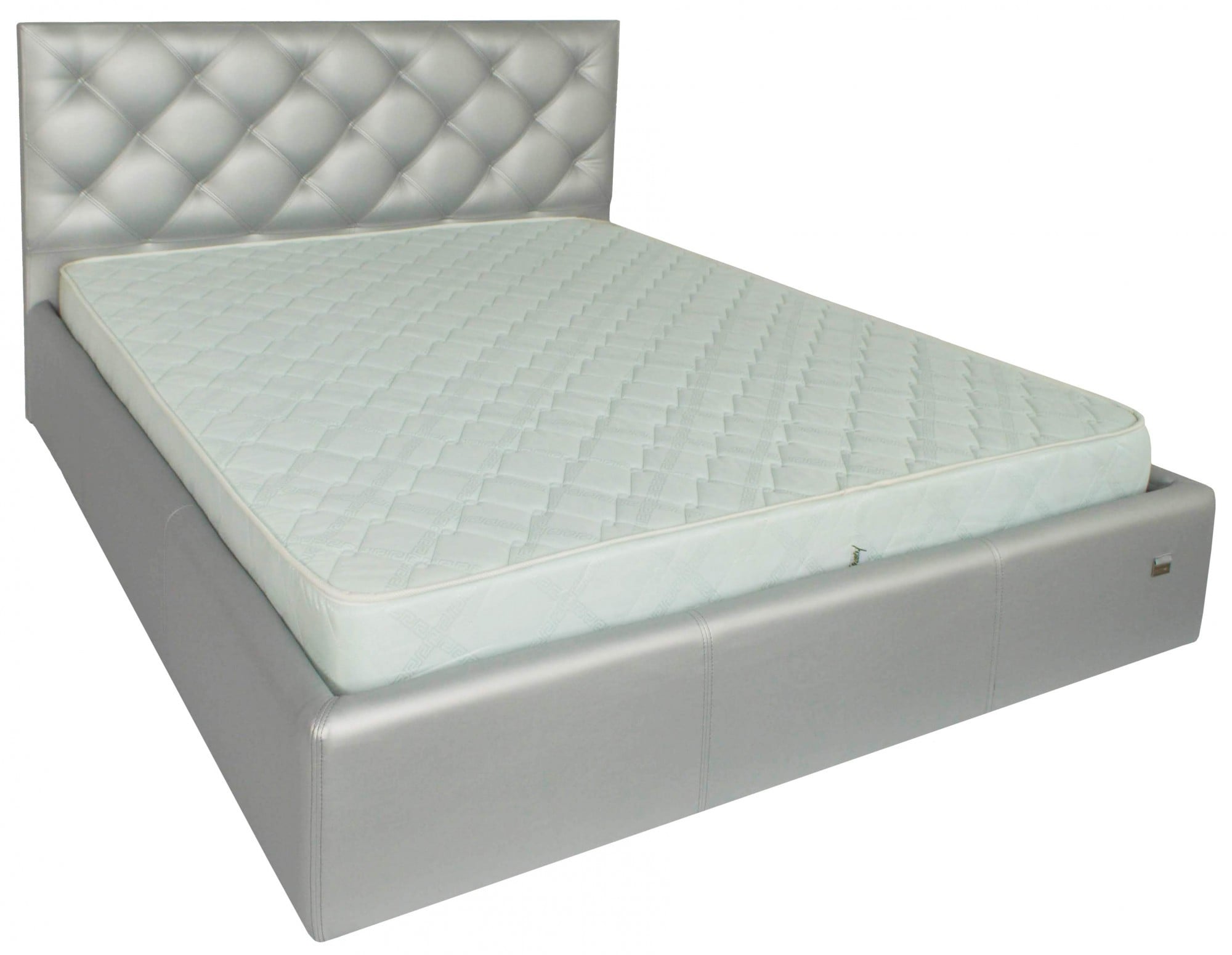 Кровать Bristol Standart Zeus Deluxe Silver 120х190 см Серебристый Кровать Bristol Standart Zeus Deluxe Silver 120х190 см Серебристый