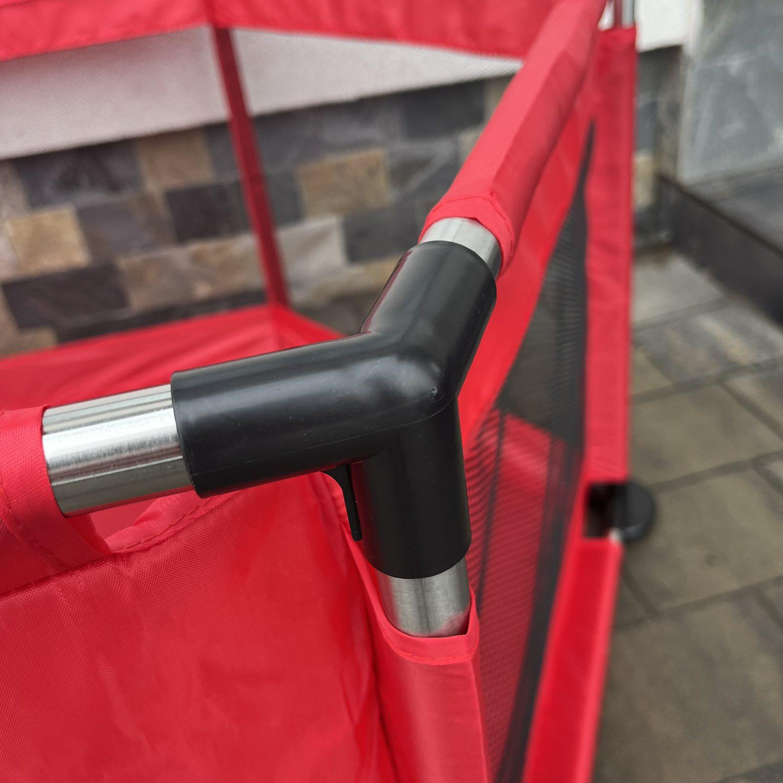 Манеж дитячий Sewen Червоний (10058301) - фото 8 Манеж дитячий Sewen Червоний (10058301) - фото 8