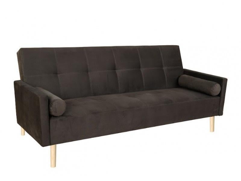 Диван раскладной МФ Модерн AQUA Книжка натуральное дерево/ткань велюр Коричневый