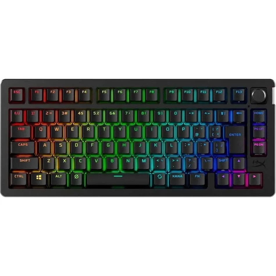 Клавіатура HyperX Alloy Rise 75 PBT HX Red Wireless UA Black (91Y91AA)