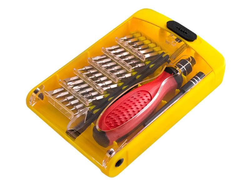 Отвертка Lemanso LTL10019 с набором головок и прецизионных бит 38 пр. (2344) Отвертка Lemanso LTL10019 с набором головок и прецизионных бит 38 пр. (2344)