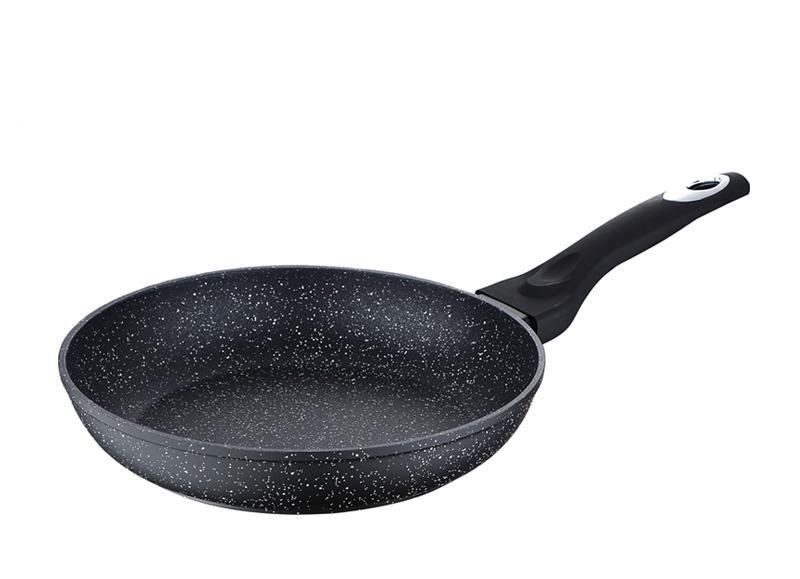 Сковорода Bergner Galaxy San Ignacio Ø 24 см кованный алюминий с антипригарным покрытием Marble+