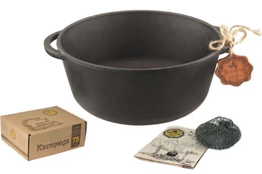 Кастрюля чугунная Maysternya 5 л - фото 2