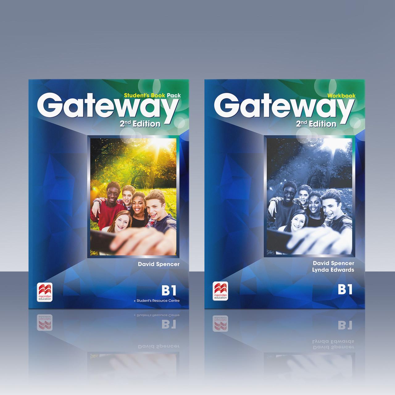 Підручник та робочий зошит Gateway 2nd Edition B1 Комплект Student's