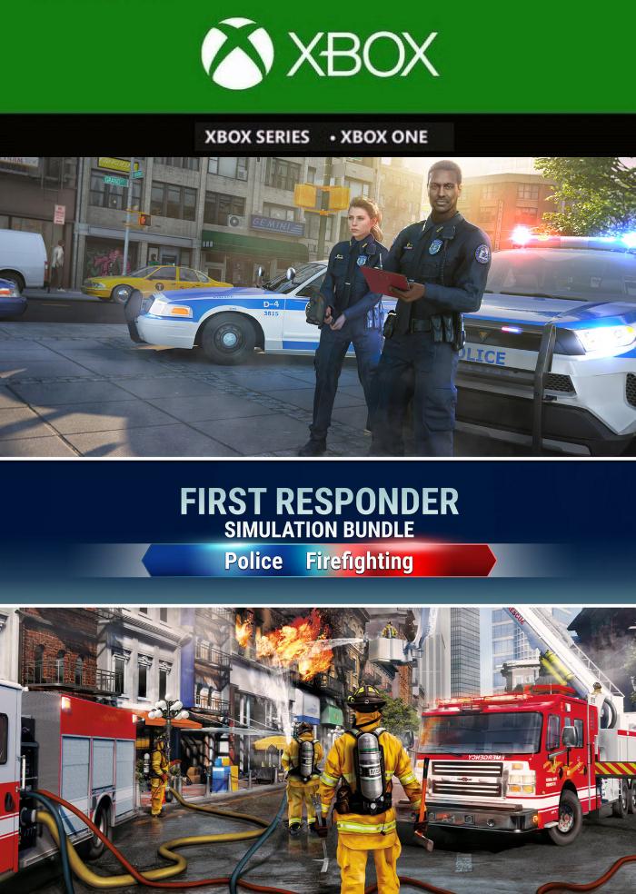 Ключ активації First Responder Simulation Bundle - Police Firefighting для Xbox One/Series S/X (91235040)
