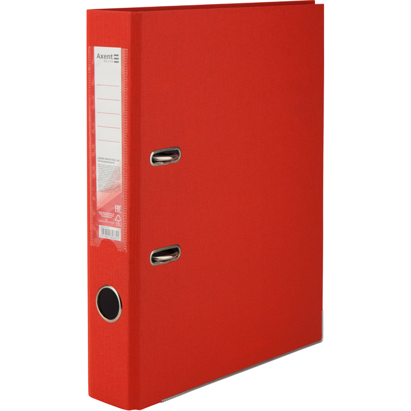 Папка-регистратор односторонняя PP D1713-06C 5 см собранная Красный (4250804808692)