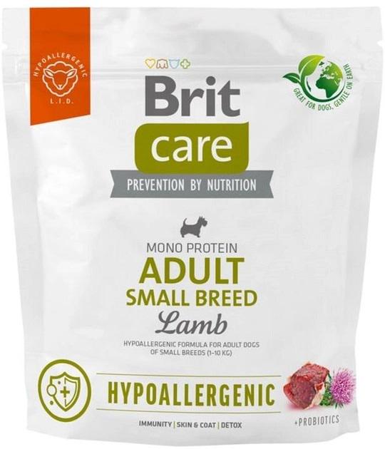 Корм для собак дрібних порід Brit Care Small Breed Lamb гіпоалергенний з ягням 1 кг (916/1) - фото 1