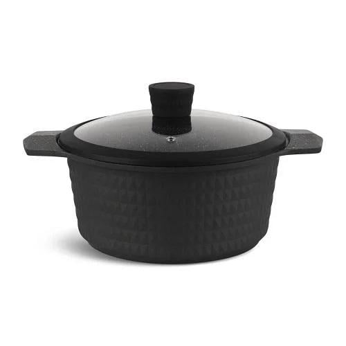 Посуд Edenberg EB-5645 з тришаровим мармуровим покриттям та турбоіндукційним дном 17 пр. (EB-5645) - фото 3 Посуд Edenberg EB-5645 з тришаровим мармуровим покриттям та турбоіндукційним дном 17 пр. (EB-5645) - фото 3