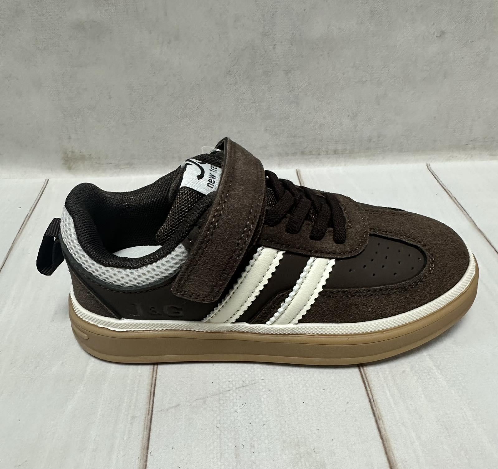 Кросівки дитячі тканинні Jong Golf у сітку р. 31 19 см Коричневий