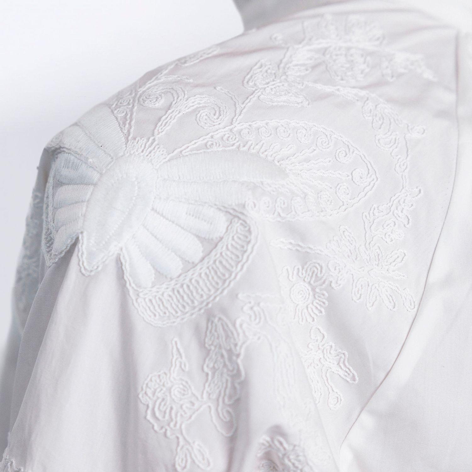 Блузка жіноча повсякденна Christian Dior M Білий (2797308091) - фото 6 Блузка жіноча повсякденна Christian Dior M Білий (2797308091) - фото 6