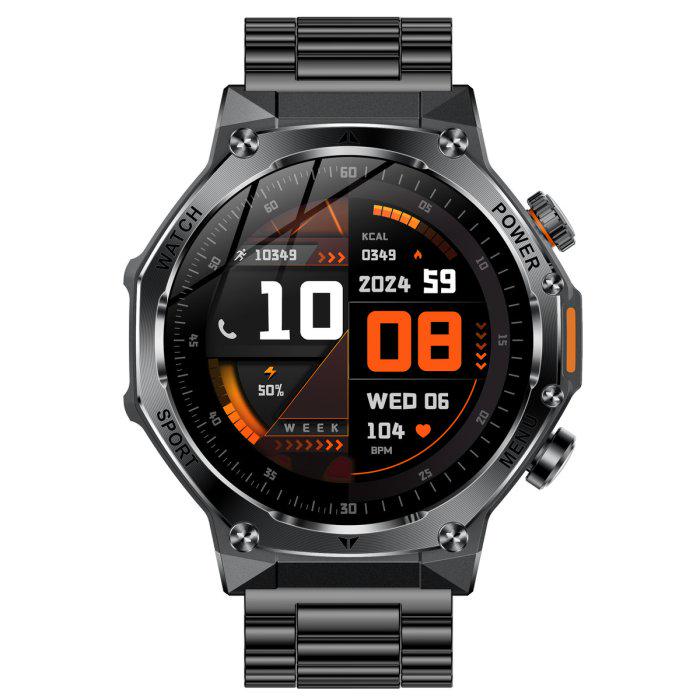 Смарт-годинник UWatch Smart Surf X Pro Steel Black з ремінцями 2 шт. (2024) - фото 3 Смарт-годинник UWatch Smart Surf X Pro Steel Black з ремінцями 2 шт. (2024) - фото 3