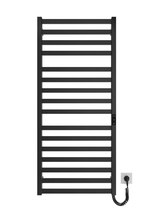 Полотенцесушитель электрический Mario HF Oxford сухой ТЭН с таймер-регулятором 1170х530 мм Черный (2760004093) Полотенцесушитель электрический Mario HF Oxford сухой ТЭН с таймер-регулятором 1170х530 мм Черный (2760004093)