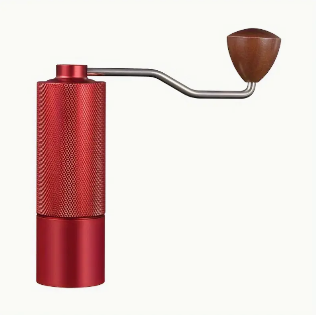 Кофемолка ручная с металлическими ножами с регулировкой степени помола Красный (90800)