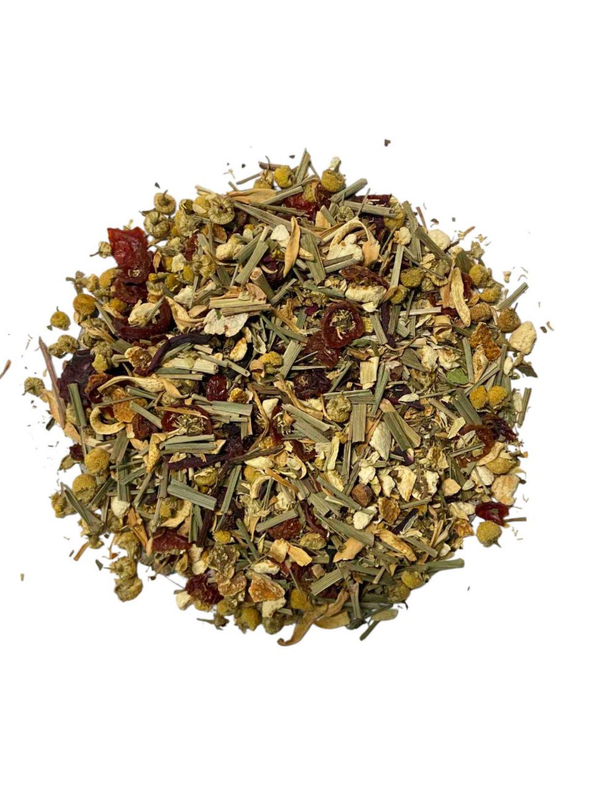 Чай TeaStar Альпійські Луки трав'яна суміш з легкими цитрусовими нотками 100 г (1858)