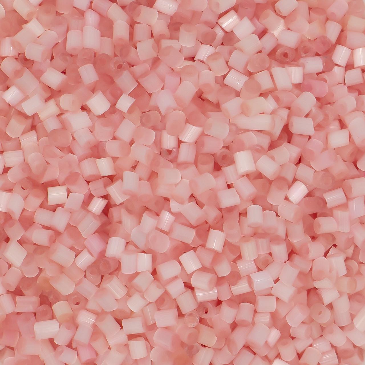 Бисер рубка сатин 2 мм 25 г Персиковый (БР0002р38)