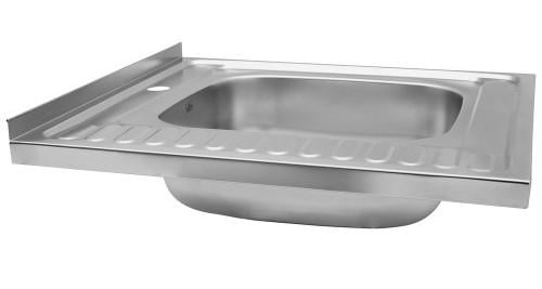 Тумба для кухни с мойкой 60х60 см правая чаша с сифоном Дуб Сонома - фото 12