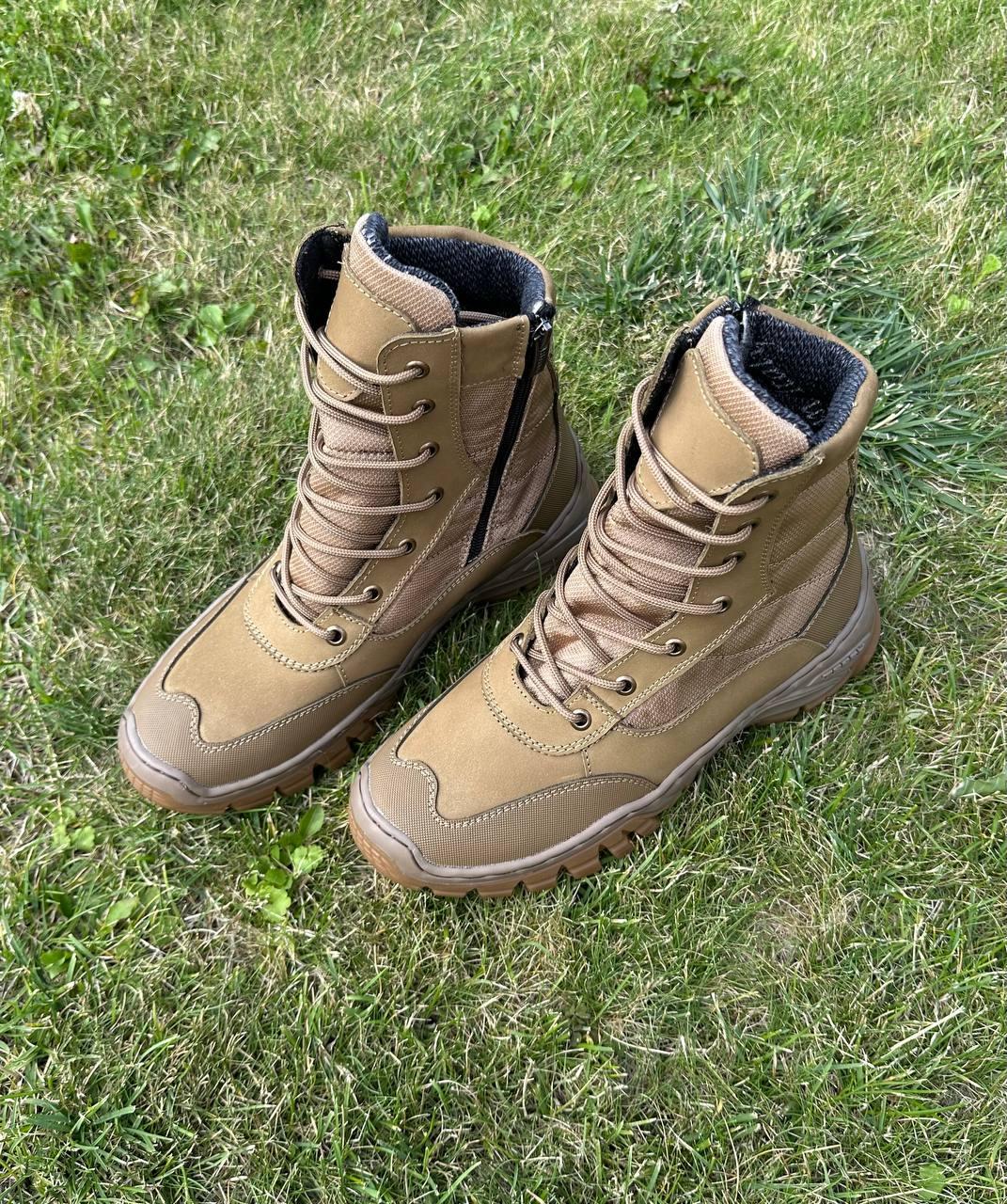 Берцы на молнии 7М1 осень-зима р. 48 Койот (150920272) - фото 7 Берцы на молнии 7М1 осень-зима р. 48 Койот (150920272) - фото 7