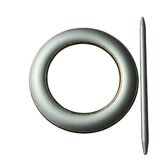 Подхват для штор декоративный IDEIA V-14-4 15 см Коричневый/Серебряный (2200004009858)