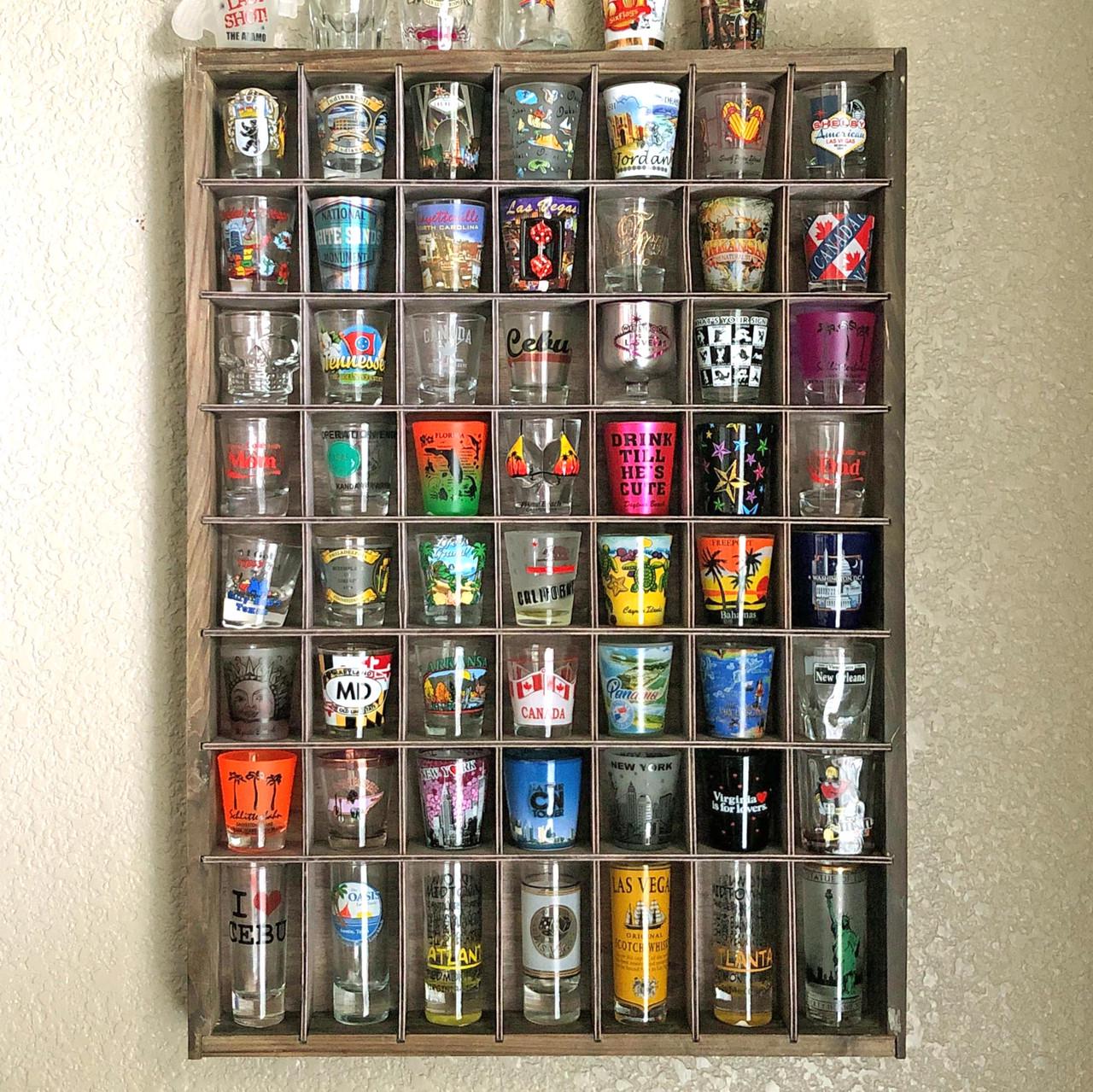 Полиця для чарок з дерева Саутле Сепія (ПДШ-001008) Полиця для чарок з дерева Саутле Сепія (ПДШ-001008)