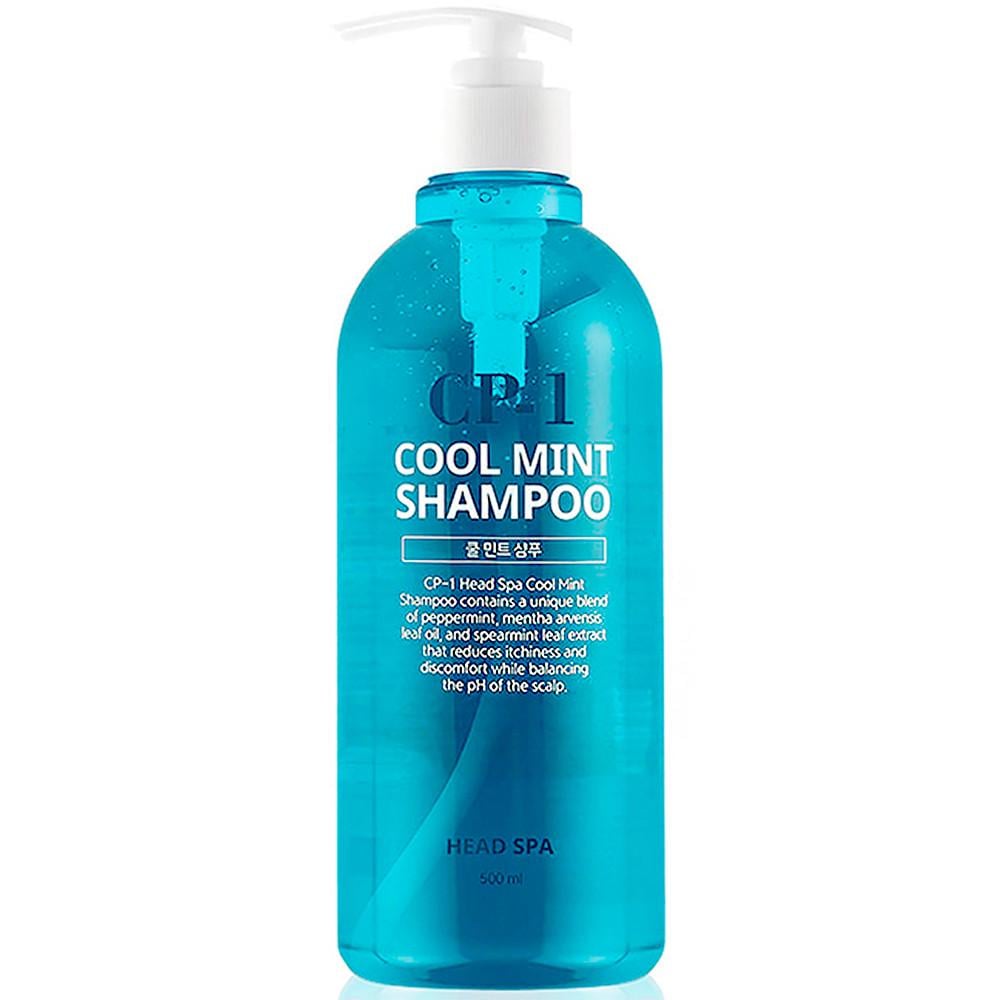 Шампунь для волос освежающий Esthetic House CP-1 Head Spa Cool Mint Shampoo с ментолом 500 мл (8809450012074)