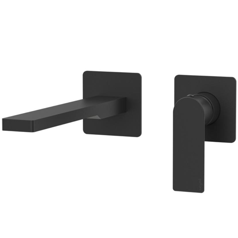 Смеситель для умывальника Paffoni Tango TA105NO70 настенный однорычажный Черный (165554)