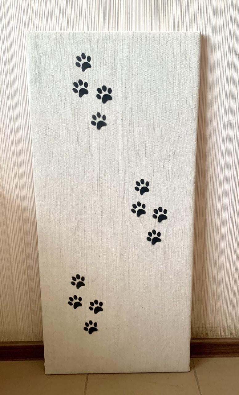 Кігтеточка дошка настінна брезентова 40х90х2 см