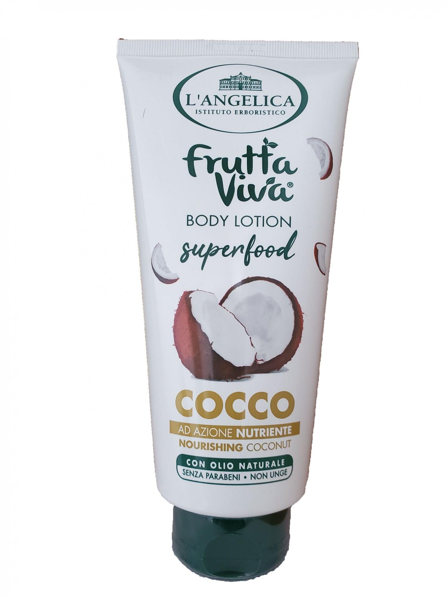 Лосьон для тела L'ANGELICA Fruttaviva Кокосовый орех 300 мл