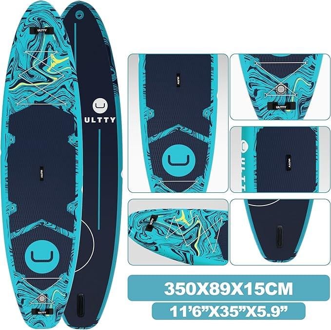 SUP-доска надувная ULTTY-B 11" 6 350x89x15 см (24834641) - фото 2 SUP-доска надувная ULTTY-B 11" 6 350x89x15 см (24834641) - фото 2