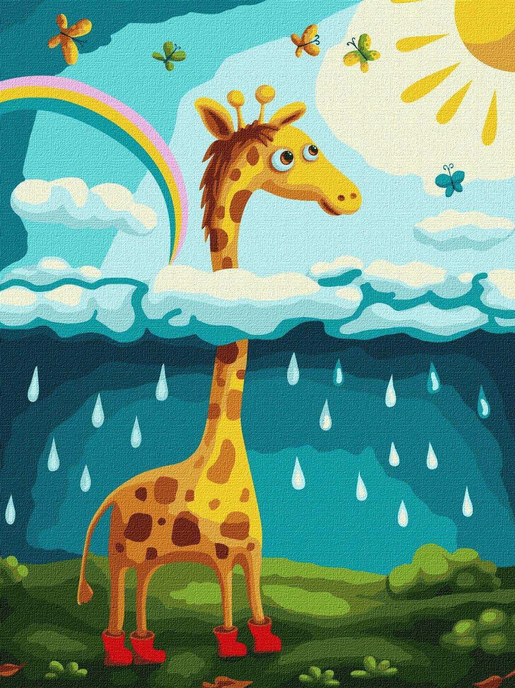 Картина по номерам Идейка Все будет хорошо 30х40 см (Id-KHO6075)