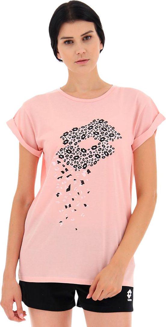 Футболка женская Lotto TEE ANIMALIER W JS L Розовый (215850/6UA)