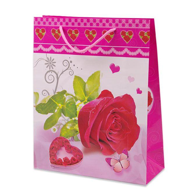 Пакет подарочный Flora микс 26х10х32 см 12 шт. (9409) - фото 3 Пакет подарочный Flora микс 26х10х32 см 12 шт. (9409) - фото 3