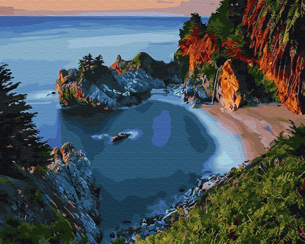 Картина по номерам Brushme "Морской залив" (GX29402)