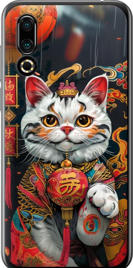 Чехол на Meizu 16S China Cat v2 (6135u-1701-42517) Чехол на Meizu 16S China Cat v2 (6135u-1701-42517)