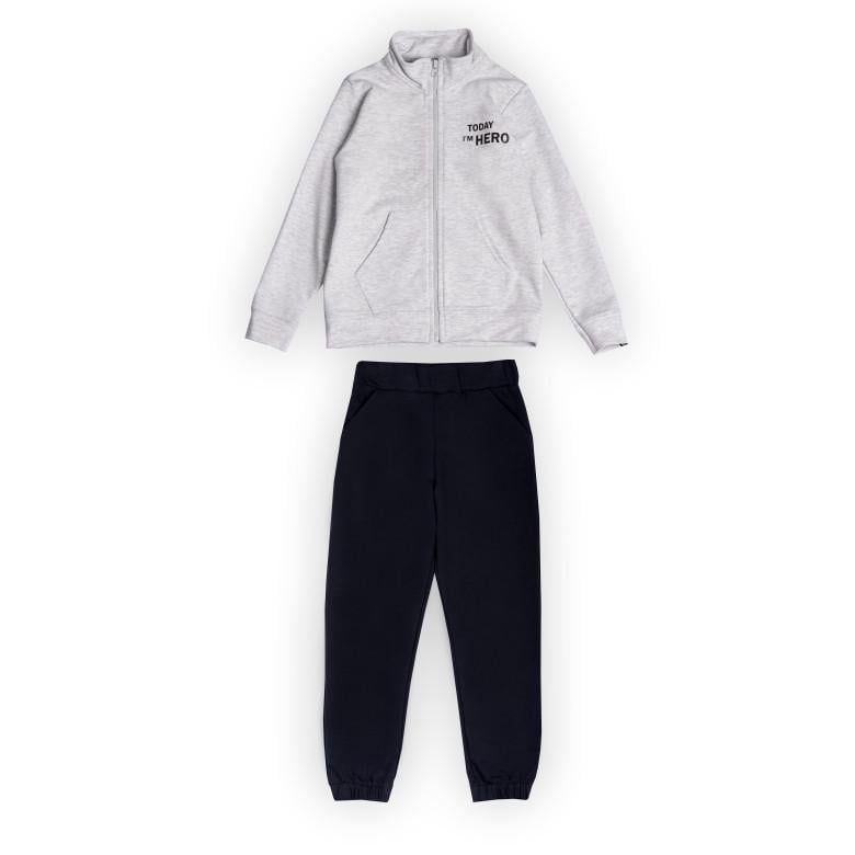 Костюм детский для мальчика Gabbi KS-24-6 134 см Серый (13900) Костюм детский для мальчика Gabbi KS-24-6 134 см Серый (13900)