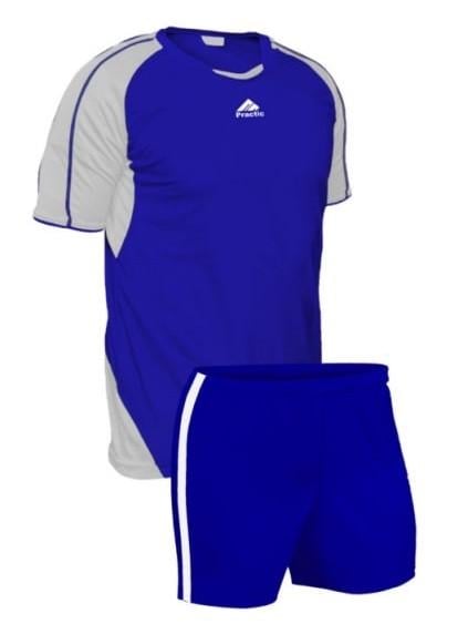 Футбольная форма Practic сплошная M Синий/Белый