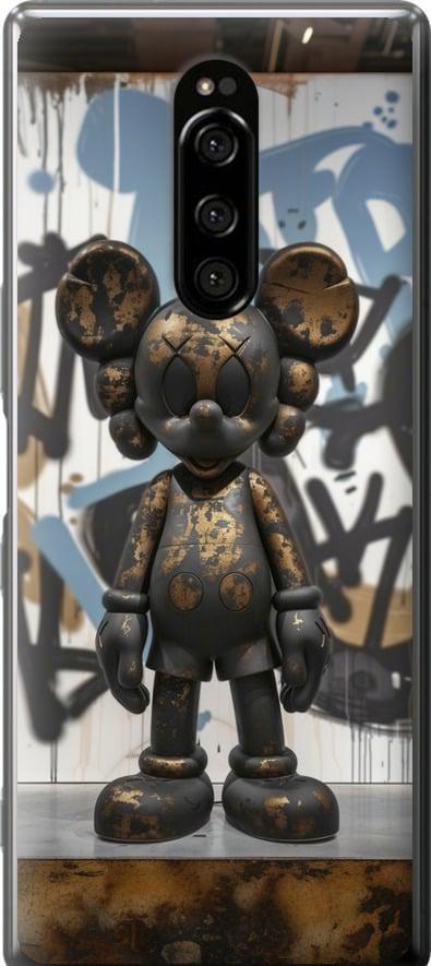 Чехол на Sony Xperia 1 J9110 Bronze kaws v2 (6098u-1760-42517)