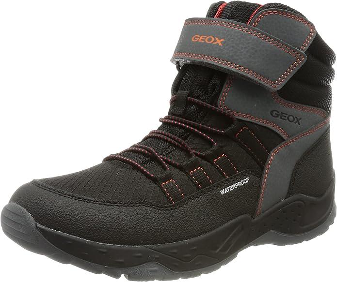 Ботинки зимние Geox Sentiero р. 39 Black/Red (17516489)