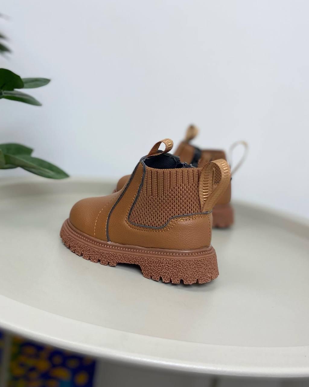 Ботинки детские осенние 1112 р. 21 Коричневый (23181844) - фото 9 Ботинки детские осенние 1112 р. 21 Коричневый (23181844) - фото 9