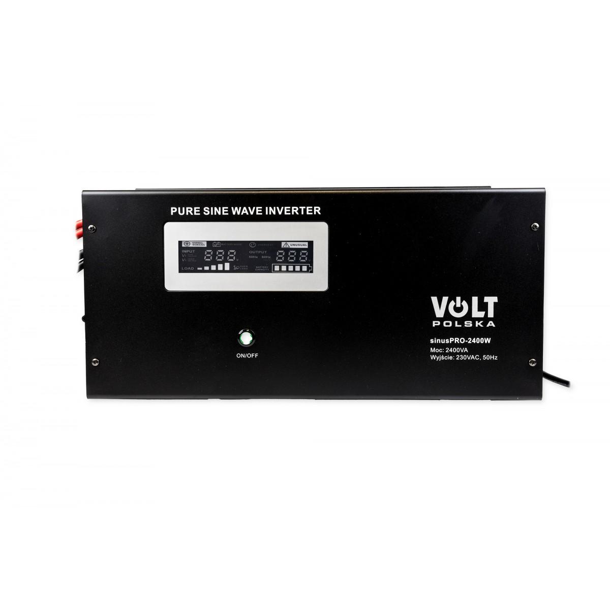 Источник бесперебойного питания Volt Polska sinusPRO-2400W 12/230V 1600/2400W (51249)