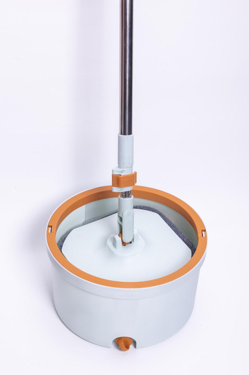 Набор для уборки HP-35015-45 швабра с отжимом 119 см и ведром 7 л Голубой (A-035271) - фото 7 Набор для уборки HP-35015-45 швабра с отжимом 119 см и ведром 7 л Голубой (A-035271) - фото 7