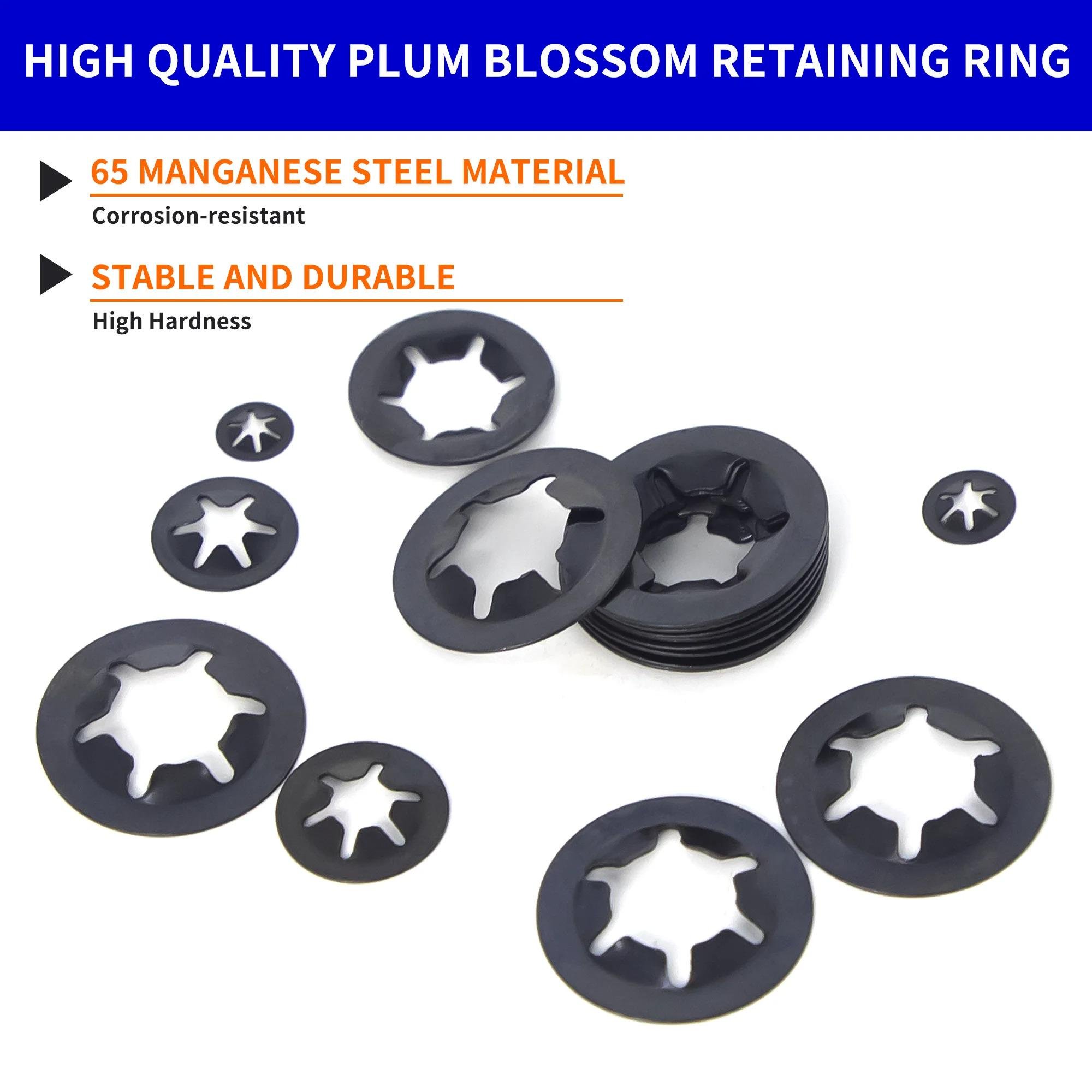 Набір стопорних кілець шайб M2.5/M3/M4/M5/M6/M8/M10 350 шт. (142594) - фото 2 Набір стопорних кілець шайб M2.5/M3/M4/M5/M6/M8/M10 350 шт. (142594) - фото 2