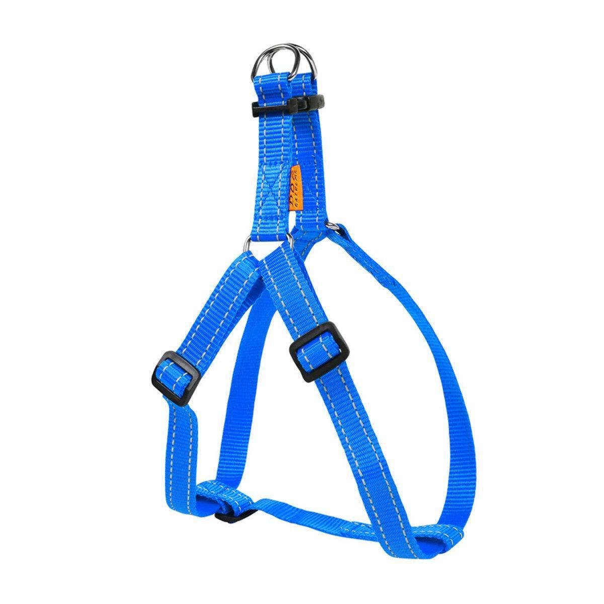 Шлея регульована Dog Extreme з нейлону 20 мм х 50-80 см Блакитний (06672 Col) Шлея регульована Dog Extreme з нейлону 20 мм х 50-80 см Блакитний (06672 Col)