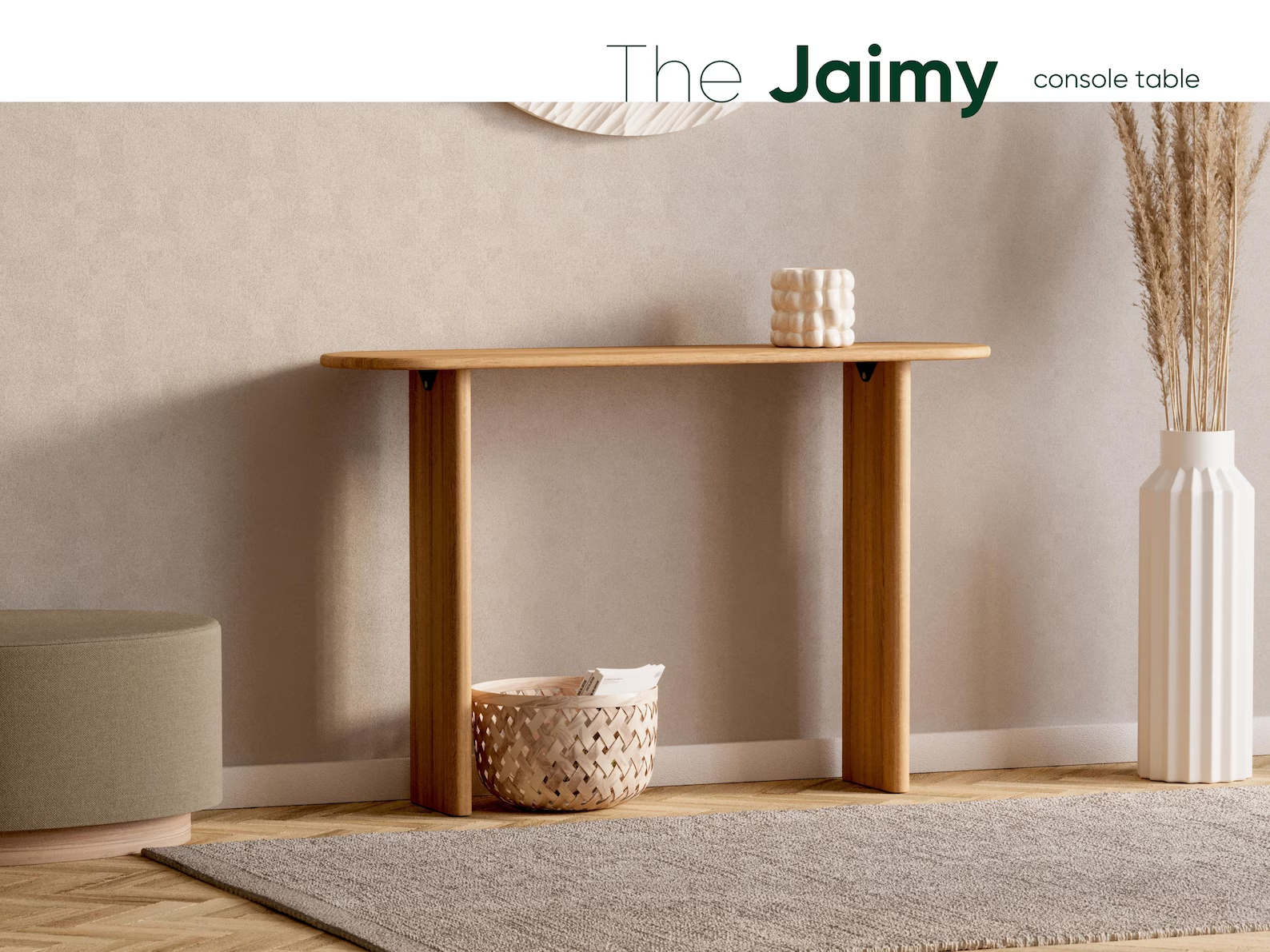 Консольний столик Jaimy з масиву дуба (2700010232) - фото 2 Консольний столик Jaimy з масиву дуба (2700010232) - фото 2